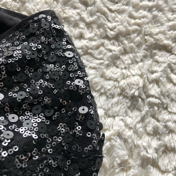 Abercrombie and Fitch black sequin blazer XS - Picture 4 of 5